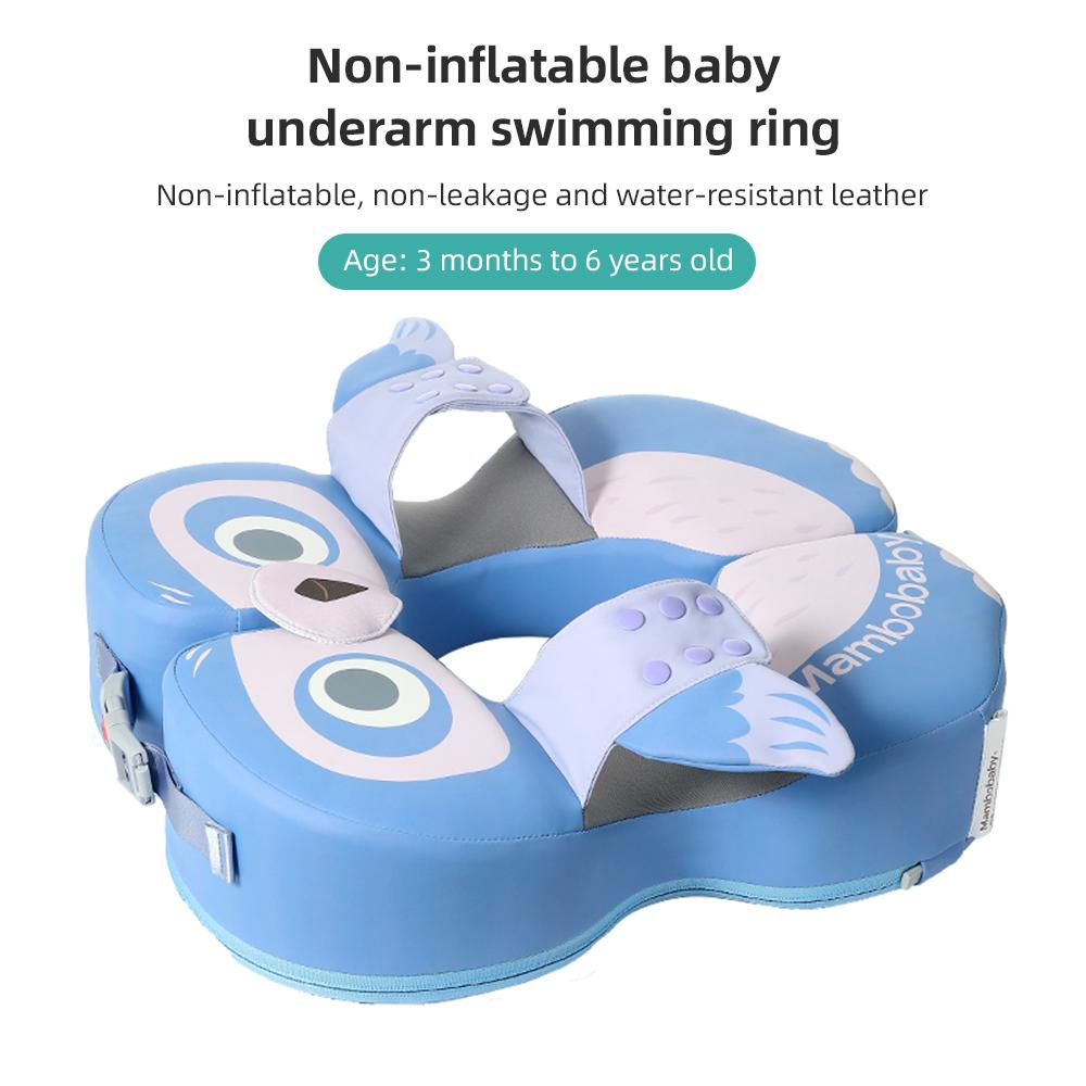 Mambobaby Детский плавательный Ненадувной водонепроницаемый детский плавательный Детский тренировщик плавания для 3-72 месяцев Мальчики Девочки Младенцы Бассейн Swimm