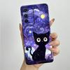 Sweet Soft Phone Case for Samsung Galaxy A15 A155 A156 4G 5G Fashion Cool Painted Cases Protection Back Cover Accessories Casing