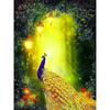 Полные квадратные дрели 5D Алмазная вышивка DIY алмазная живопись павлин фотографии домашний декор