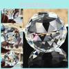 Cut Clear Crystal Sphere 50mm Faceted Gazing Ball Prisms Suncatcher Decor Home