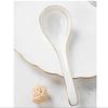 LISM Nordic Gold Trim Ceramic Dinnerware Set
