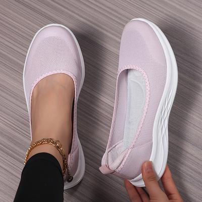 Старые пекинские тканевые туфли весна-осень сетчатые дышащие с круглым носком для среднего и пожилого возраста повседневная обувь для ходьбы китайские старинные балетки