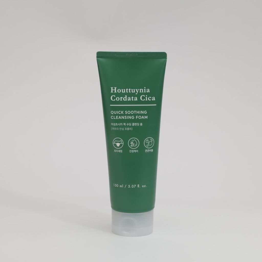 Tonymoly Houttuynia Cordata Cica Быстро успокаивающая очищающая пенка 150 мл