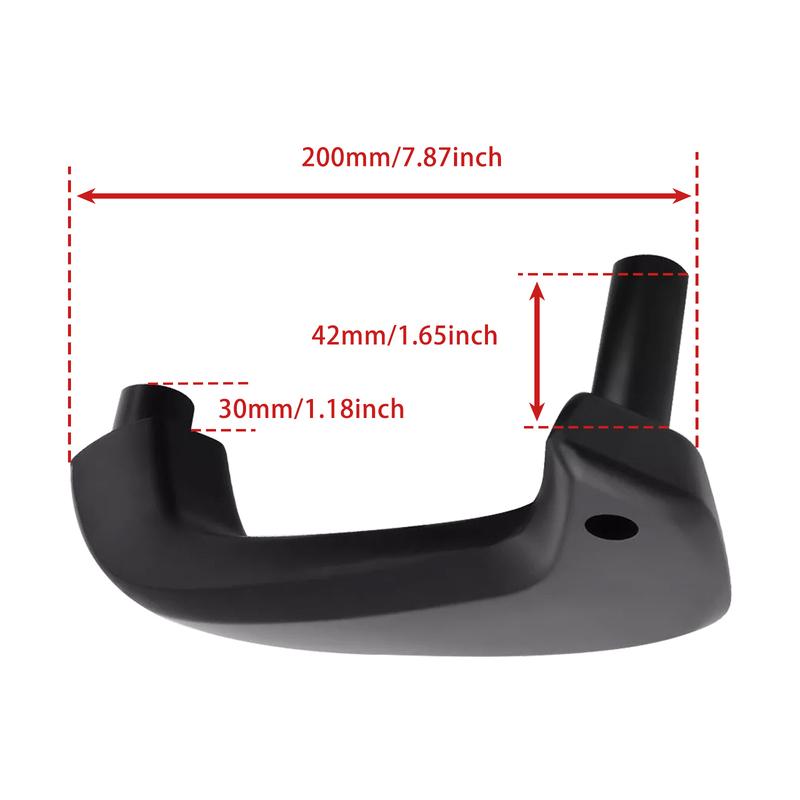 Artudatech Interior Left & Right Door Pull Handle Manual Window For Ford Fiesta 2011-