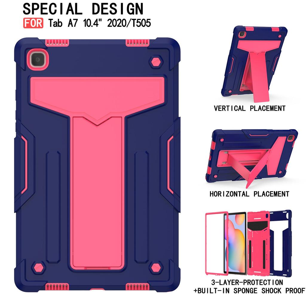 Защитный силиконовый чехол для планшета Samsung T515 с Т-образным кронштейном — защита от падений для планшета T507