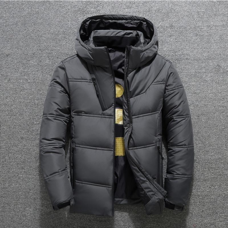 New Men's Down Jacket Trendy Korean Version Short Thickened Winter Leisure Outdoor Men's Down Jacket
