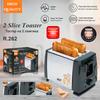 650W Household Multifunctional Double Layered Toaster 2 Slice Toaster Kitchen Breakfast Processing Sandwich Maker