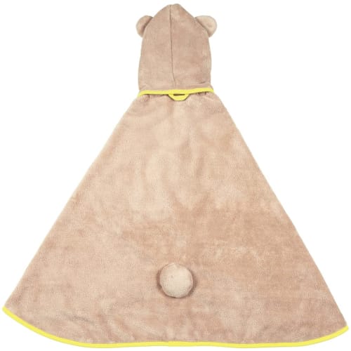 Skater Water Absorbent Quick Drying Hooded Bath Poncho Bear Height 108 X Width 92cm BPO1-A