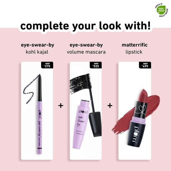 Plum Eye-Swear-By Brow Definer - Ash Black | Наращиваемый пигмент | С витамином E | 100% веганский продукт и не тестируется на животных