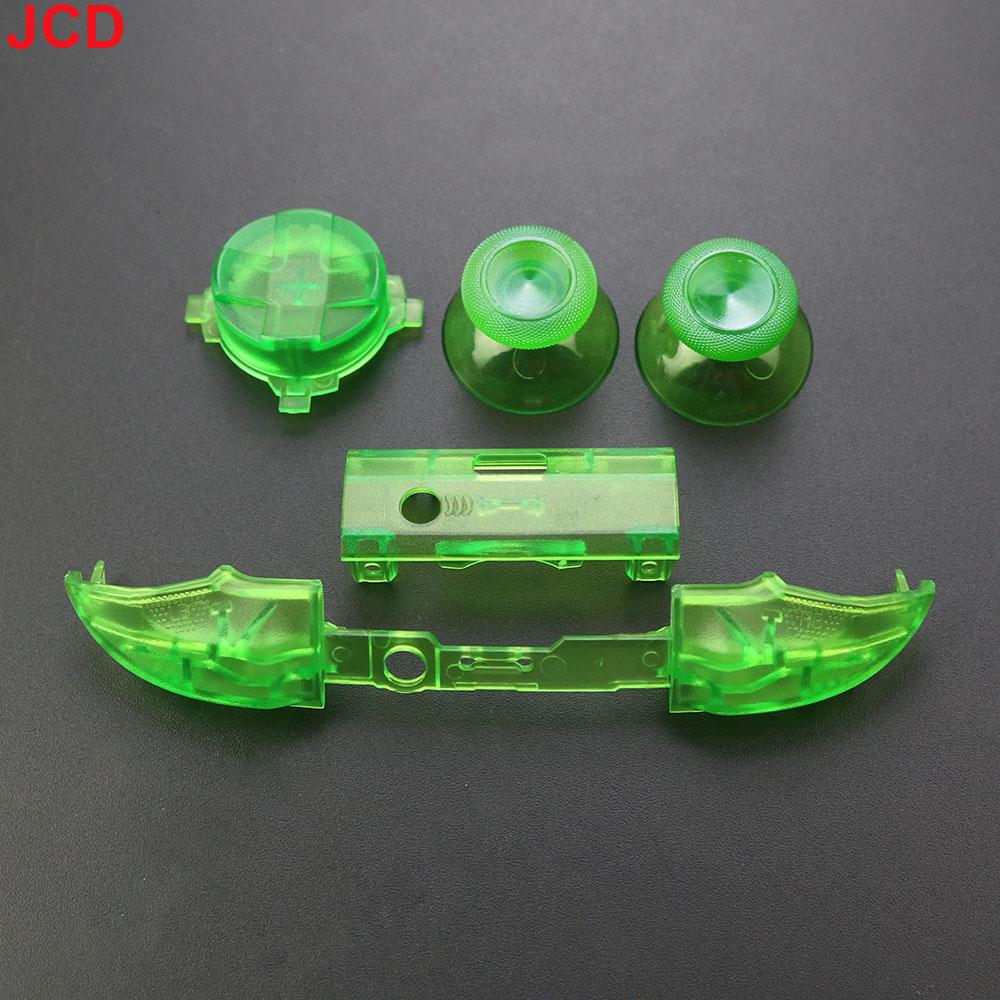 5in1 For Xbox Series X S Controller  LB RB Button Strip Middle BaffleStrip Cross Direction Keys Analog Joystick Cap D-Pad Button