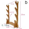 Подставка для демонстрации меча из цельного дерева, держатель для катаны, самурайского меча, ножа танто, косплей-меча, волшебной палочки, кронштейн для хранения
