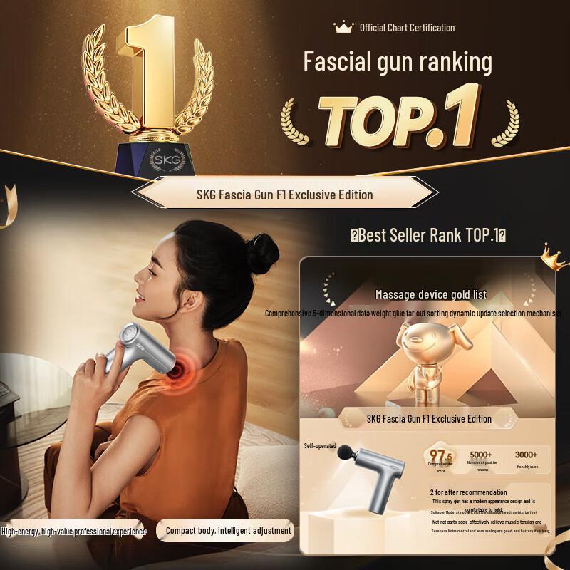 SKG Mini Portable Fascia Massage Gun