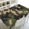 Green Camouflage Camo Pattern Table Cloth Cover Tablecloth for Party Home Decor Military Army Camo Tablecover Kitchen