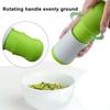 Spices Easy Grater Shredder Stainless Steel Garlic Coriander Chili Pepper Grater Spinner Double Blade Cool Kitchen Gadget