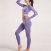 Бесшовный комплект для йоги, женский комплект для тренировок, спортивная одежда, одежда для фитнеса для женщин, одежда для спортзала, спортивный костюм