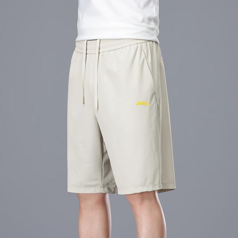 JEEP Men's Summer Breathable Stretch Casual Shorts