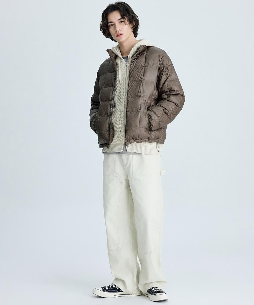 Курточка Ciero Light Puffer Down Jacket Бледно-бежевая