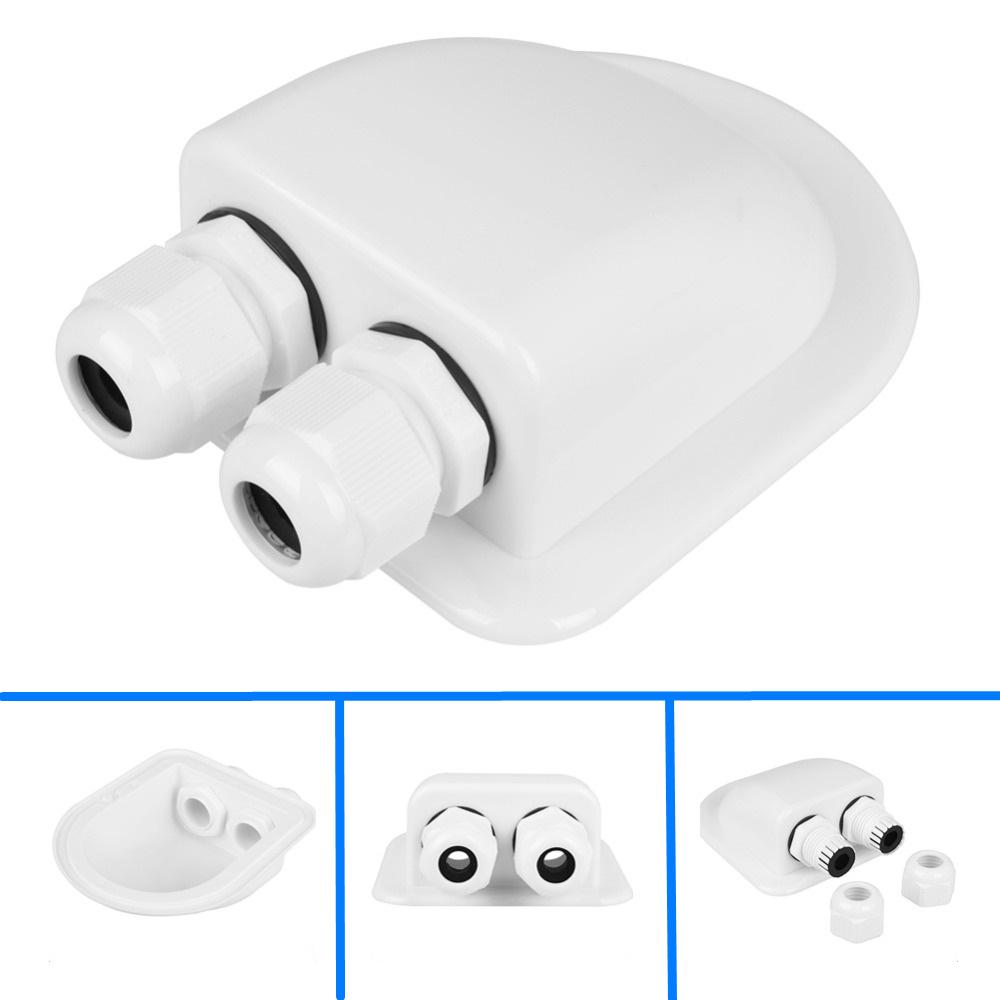 Автомобильная распределительная коробка Ввод проводов через крышу Кабель для солнечной панели Вводной сальник для автодома Аксессуар для дома на колесах Устойчивый к ультрафиолету