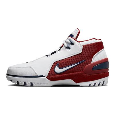 Мужские кроссовки Air Zoom Generation Retro First Game 2023 Белые Полуночно-синие Бордовые DM7535-101