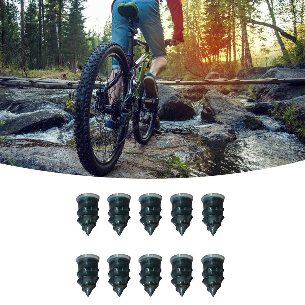 10PCS Small / Large Size Tire Repair Nail Rubber Puncture Repair Plug Bicycle Tubeless Tire