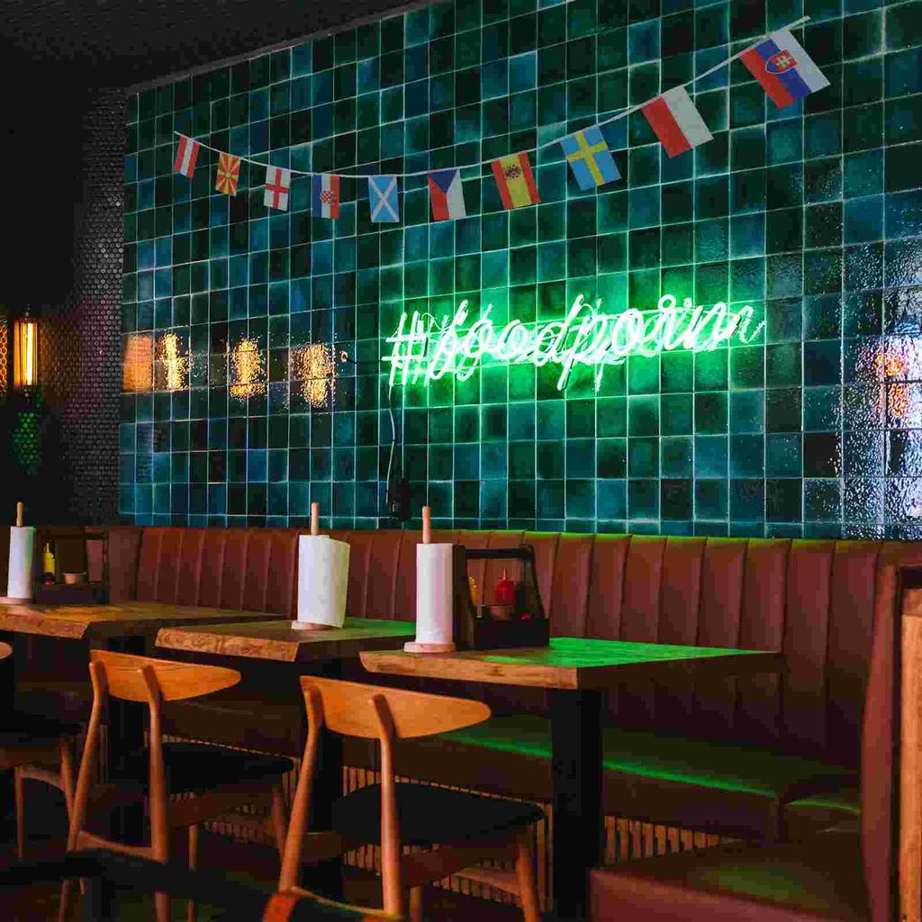 2021 Football Game Flag Soccer Banner Hanging Team National Flags Fan's Party Decor