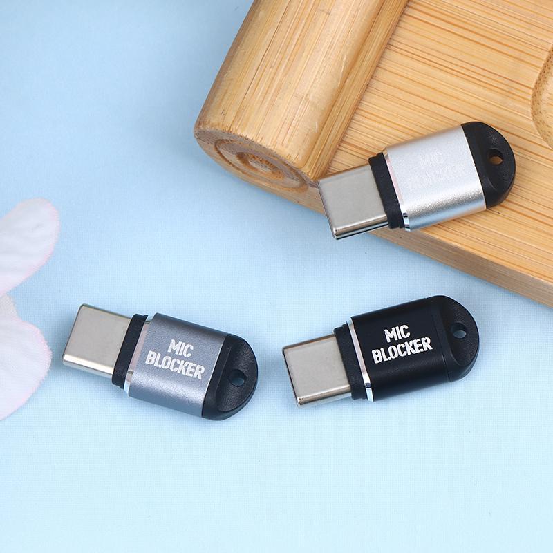 Блокиратор микрофона USB-C Защита конфиденциальности Работает с любыми устройствами USB-C Ноутбуками, Смартфонами, Планшетами