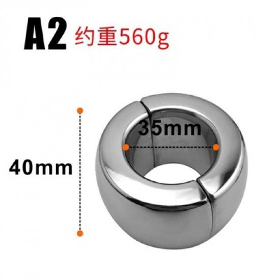 Металлический подвесной кулон из нержавеющей стали для мошонки, кольцо для связывания, кольцо для удержания веса пениса, кольцо для задержки пениса, секс-игрушка для взрослых