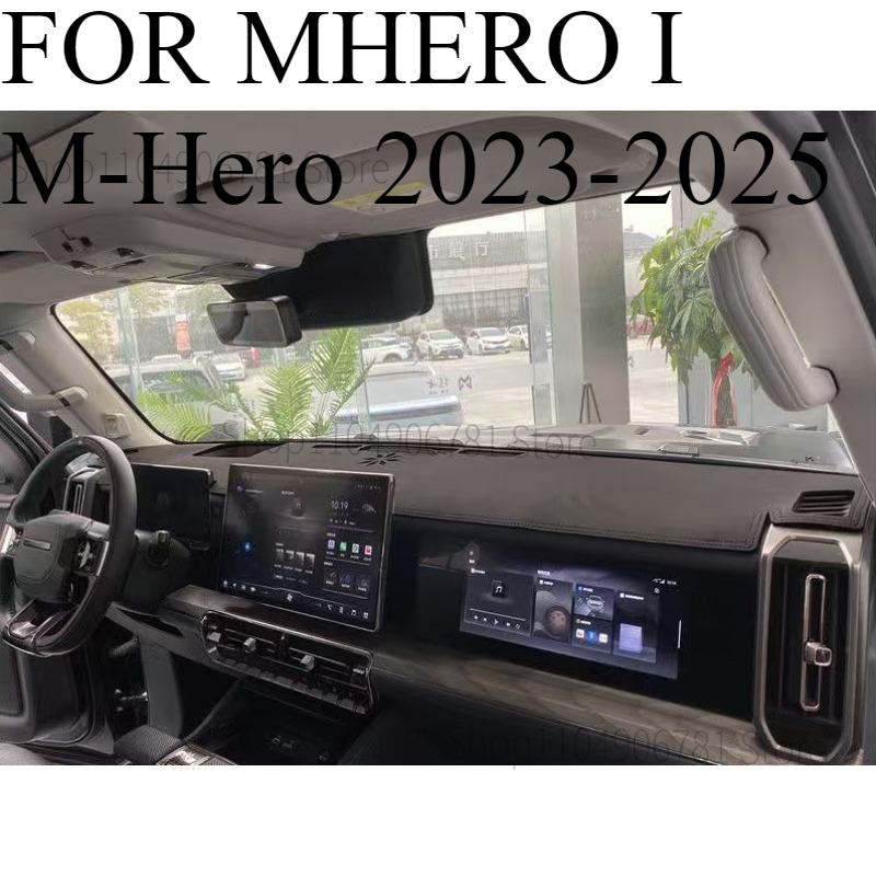 FOR MHERO I M-Hero -2025 Car Dash Mat Dashmat Dashboard Cover Sun Shade Dash Board Cover Carpet Accessories