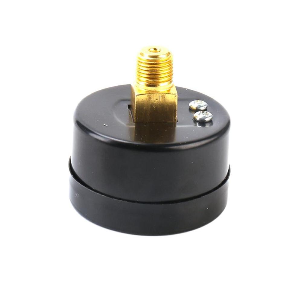 Y40 Mini Low Pressure Gauge Back Mount 1/8" Thread Pressure Gauge 0-1Mpa Shatter-proof Pressure Gauge for Fuel Air Oil Water