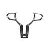 Carbon Fiber Look Car Steering Wheel Cover Trim For BMW F22 F30 F32 F10 F15X5 M Sport