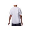 Jordan Футболка Air Solid Color Soft Comfortable Casual Sports Short Sleeve Kids Tops White HF2321-100