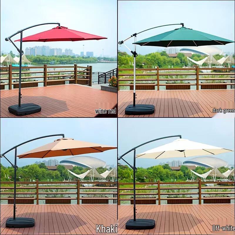 Heavy-Duty Outdoor Cantilever Patio Umbrella