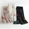 DX~~ New High-waisted Slim A-shaped Large Swing Printed Gauze Skirt Pleated Skirt Medium and Long Skirt Gauze Skirt Female