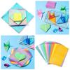 Material DIY Accessories Glittering Origami Paper Square Folding Papers Scrapbooking Decoration