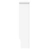 vidaXL MDF Heizkörperverkleidung Weiß 78 cm