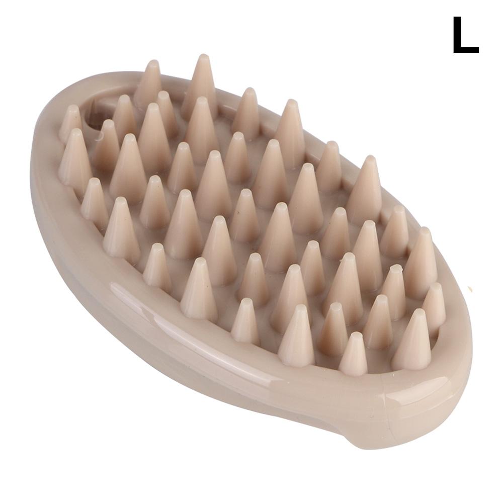 Brush Tools Dog Cat Soft Gentle Silicone Bristles Wash Tools Pet Washer Quickly Cleaning Brush Comb Cleaner Puppy Massage Brush