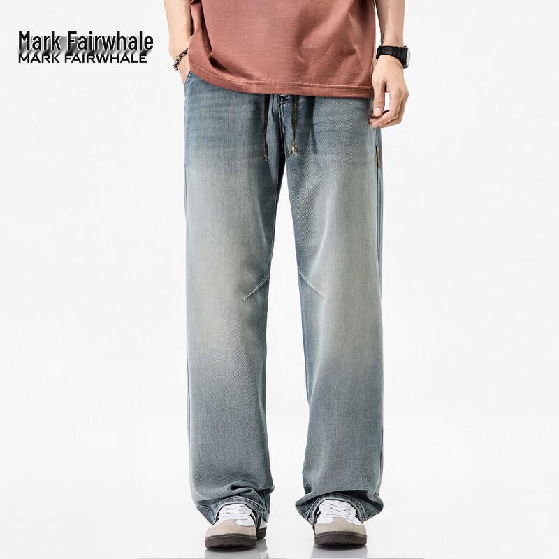 Мужские джинсы прямого кроя из тенселя лиоцелла Mark Fairwhale