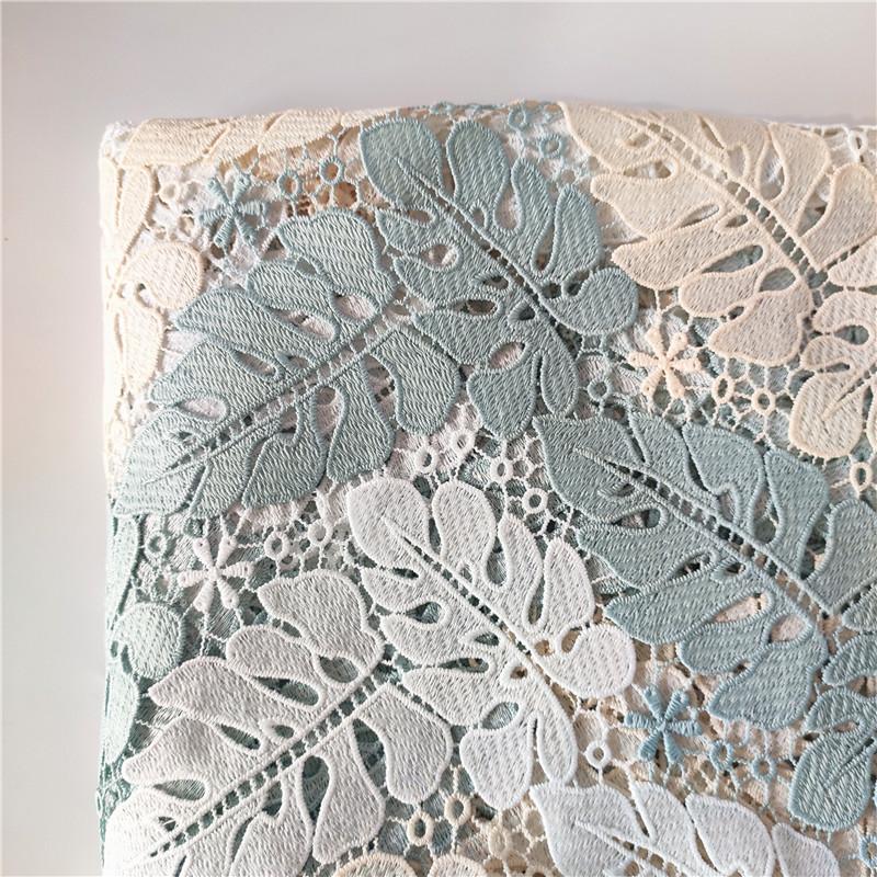 Высококачественные элегантные кружевные художественные ткани для самостоятельного шитья летних платьев, юбок, фона для одежды, декора, художественного дизайнера