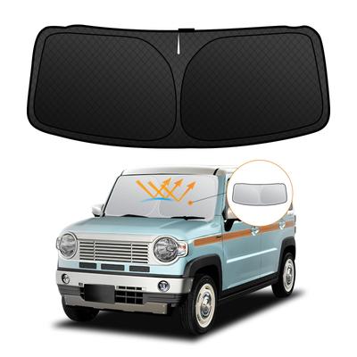 Suzuki Hustler Серия MR02 Модели Поколений Лобовое Стекло УФ-Защита Без Присосок Легкое Летнее УФ-Защита Легкая Установка и Салон Включает Сумку для Хранения