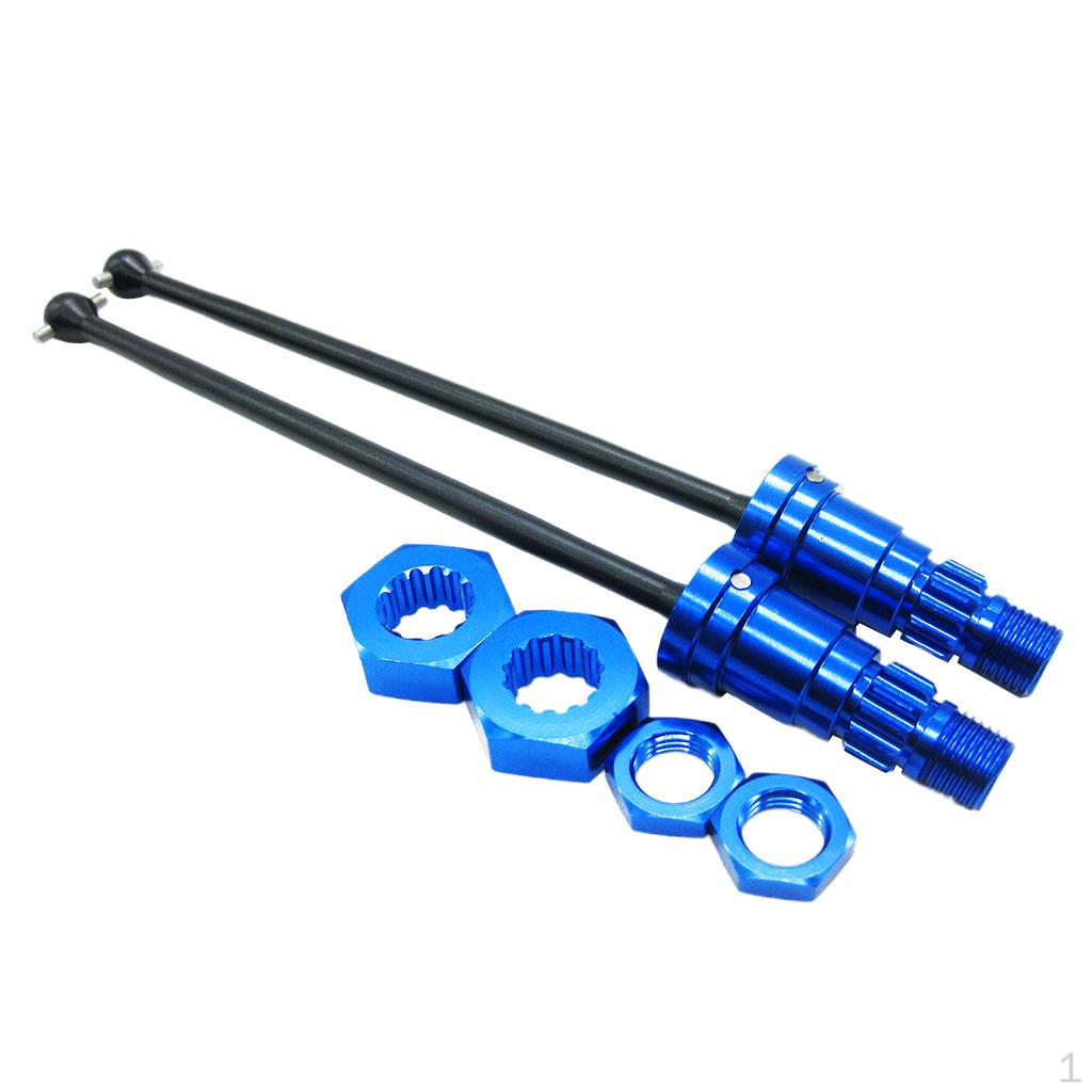 1 Pair Shaft 170mm Metal Front Driveshaft Transmission RC Truck