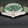 ВОССТАНОВЛЕННЫЕ МУЖСКИЕ ЧАСЫ SEIKO 5 AUTOMATIC, СДЕЛАНО В ЯПОНИИ, ЗЕЛЕНЫЙ ЦИФЕРБЛАТ, ИЗГОТОВЛЕНЫ НА ЗАКАЗ a440057-2