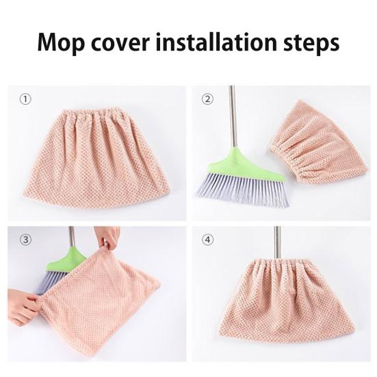 Чехол для метлы Yousheng, износостойкий, с высокой степенью впитываемости воды, с застежкой-шнурком, с защелкой, для чистки волос