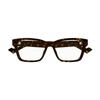 Gucci optical glasses Fashionable myopia glasses, square frame, rectangular, frames, same 002 Havana color 55 dust bag + glasses case (random color)