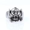 S925 Silver Ring Personalized Skull Ring Personalized Scream Band Skull Shaped Ring