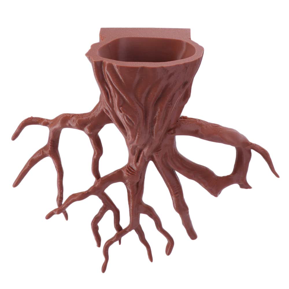 Rustic Style Hanging Flower Pot Tree Root Shape Potted Plant Holder Plant Container Living Room