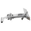Aluminum Alloy 110mm Water Absorbing Rudder Aluminum Suction Rudders with Tail 4MM Shaft Bracket for CAT RC Jet Boats Parts