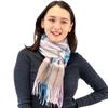 Wool Warm from the Lightweight [monilo] Women's 100% Scarf, Neck, Washable, (Pink Mocha)