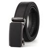 PULO Alloy Automatic Buckle Fashionable Men's Genuine Leather Belt High-end Simple Belt