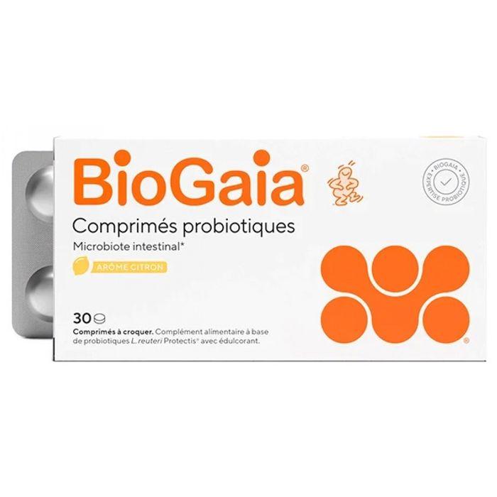 BioGaia Пробиотики Lactobacillus Reuteri Protectis Лимонный вкус 30 таблеток