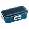 Skater Ag+ Antibacterial Bento Box, 530ml, Retro French Navy, Made In Japan, PFLB6AG-A